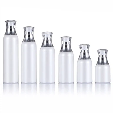 Ronde schouderluchtloze fles